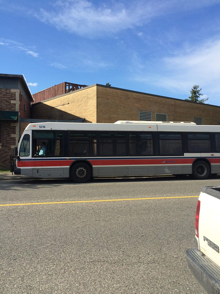 BC Transit Chilliwack Post Fire Damage Some Buses With CCTV FVN
