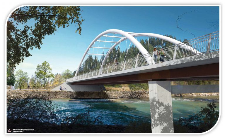 Vedder Bridge Steel Arch Rendering 1