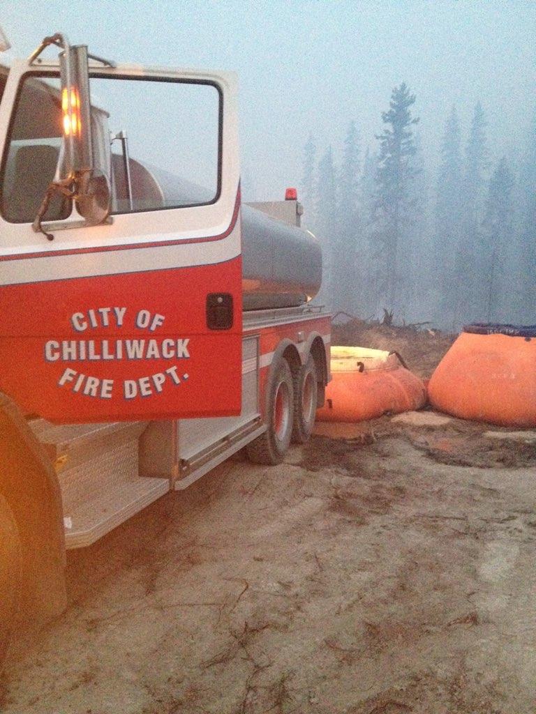 City Of Chilliwack, FVRD Assisting Vanderhoof Crews With Wildfires FVN