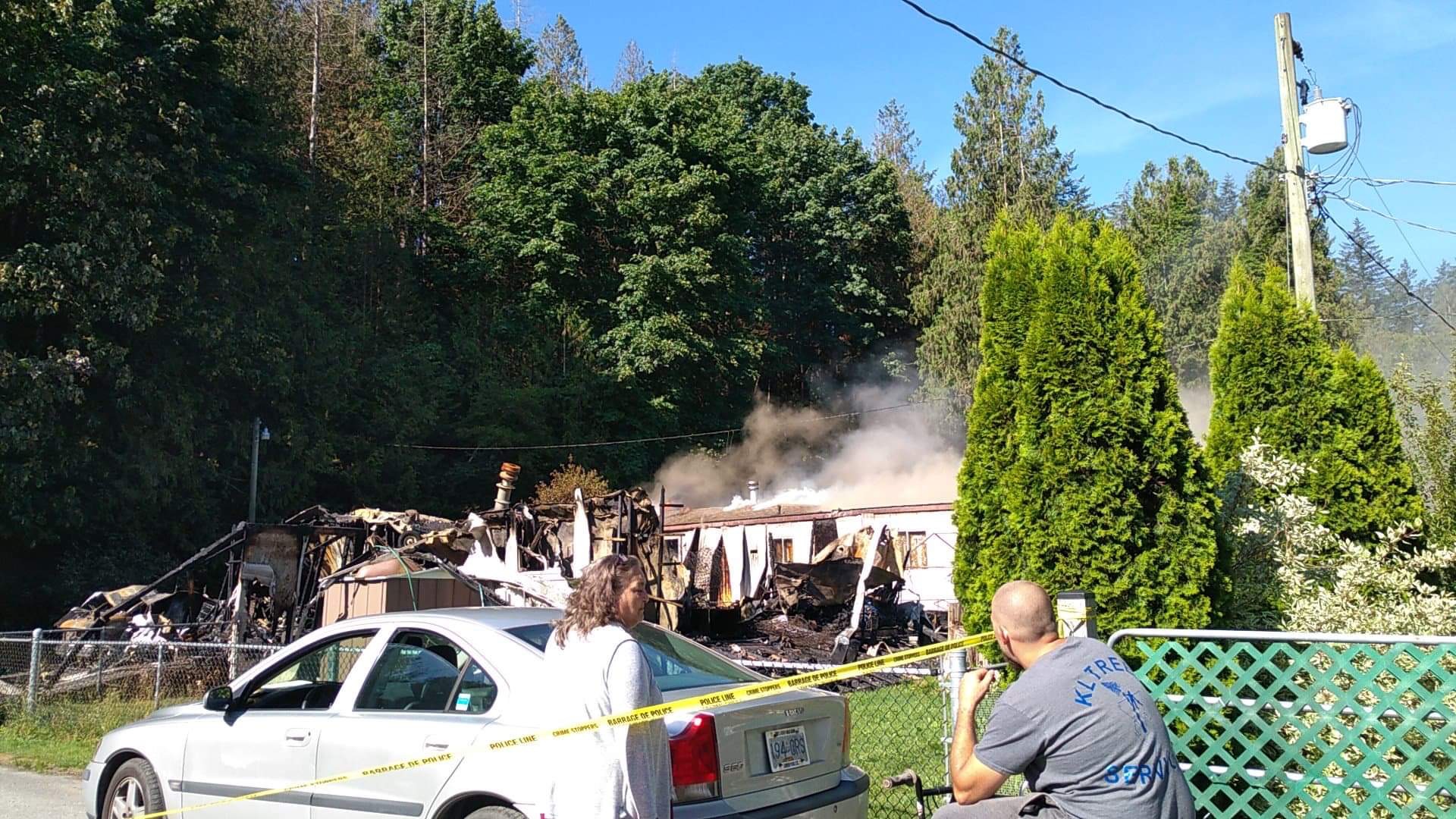 UPDATE Suspicious Mobile Home Fire At Cultus Lake Village, One