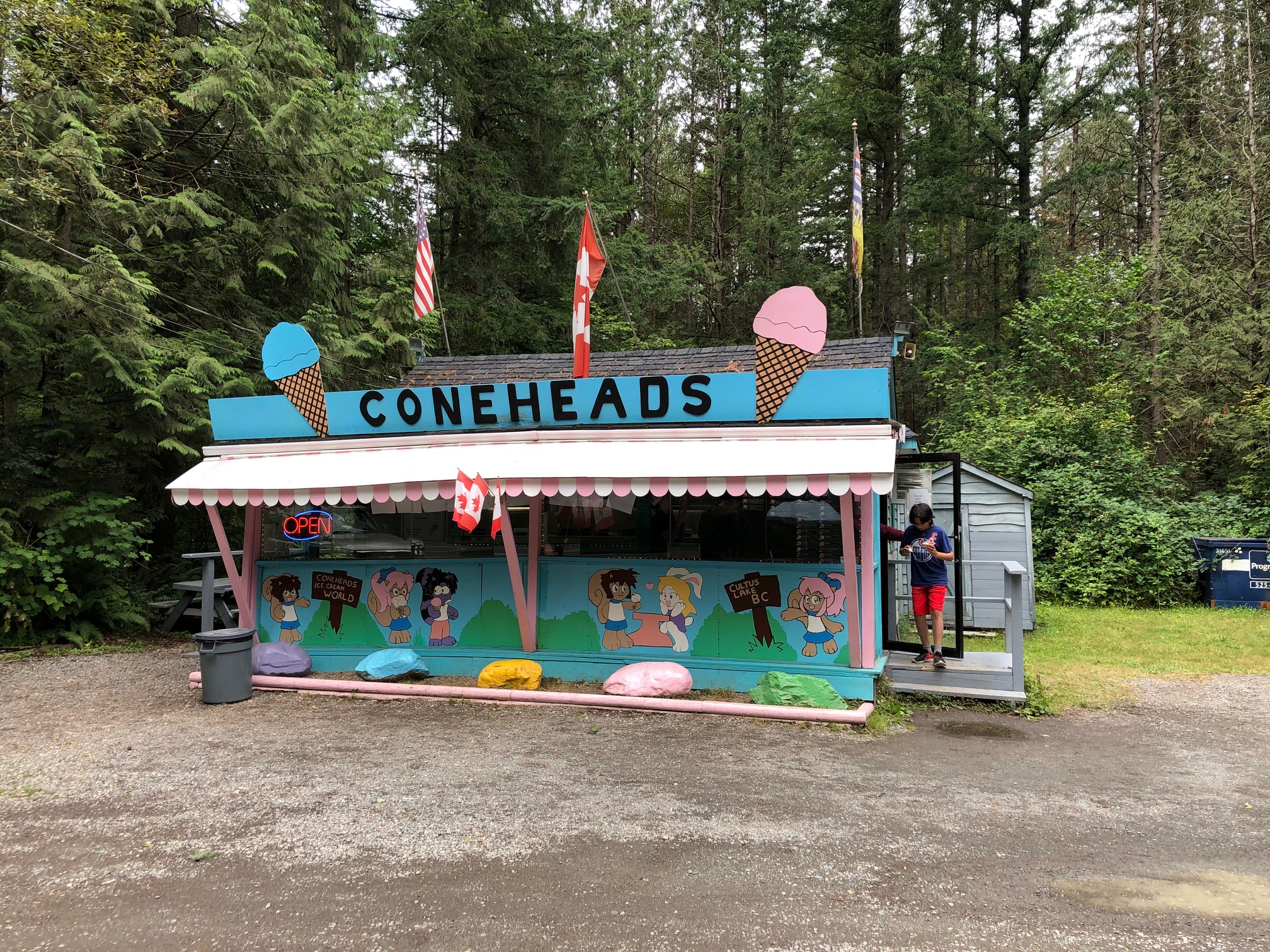 Coneheads Ice Cream In Cultus Lake, To Melt Away Into Memories After Labour Day Monday