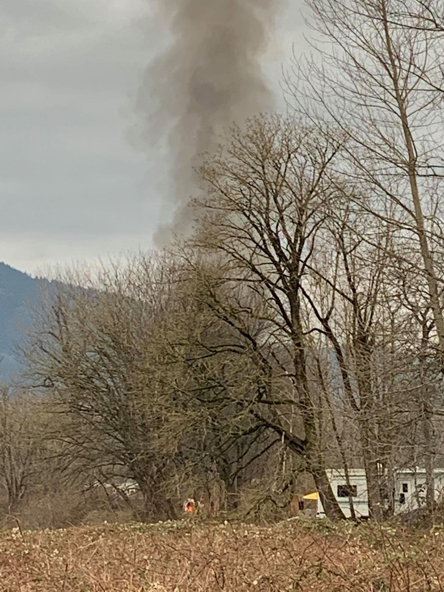 Chilliwack Fire Trailer Off Landing Drive (VIDEO) FVN