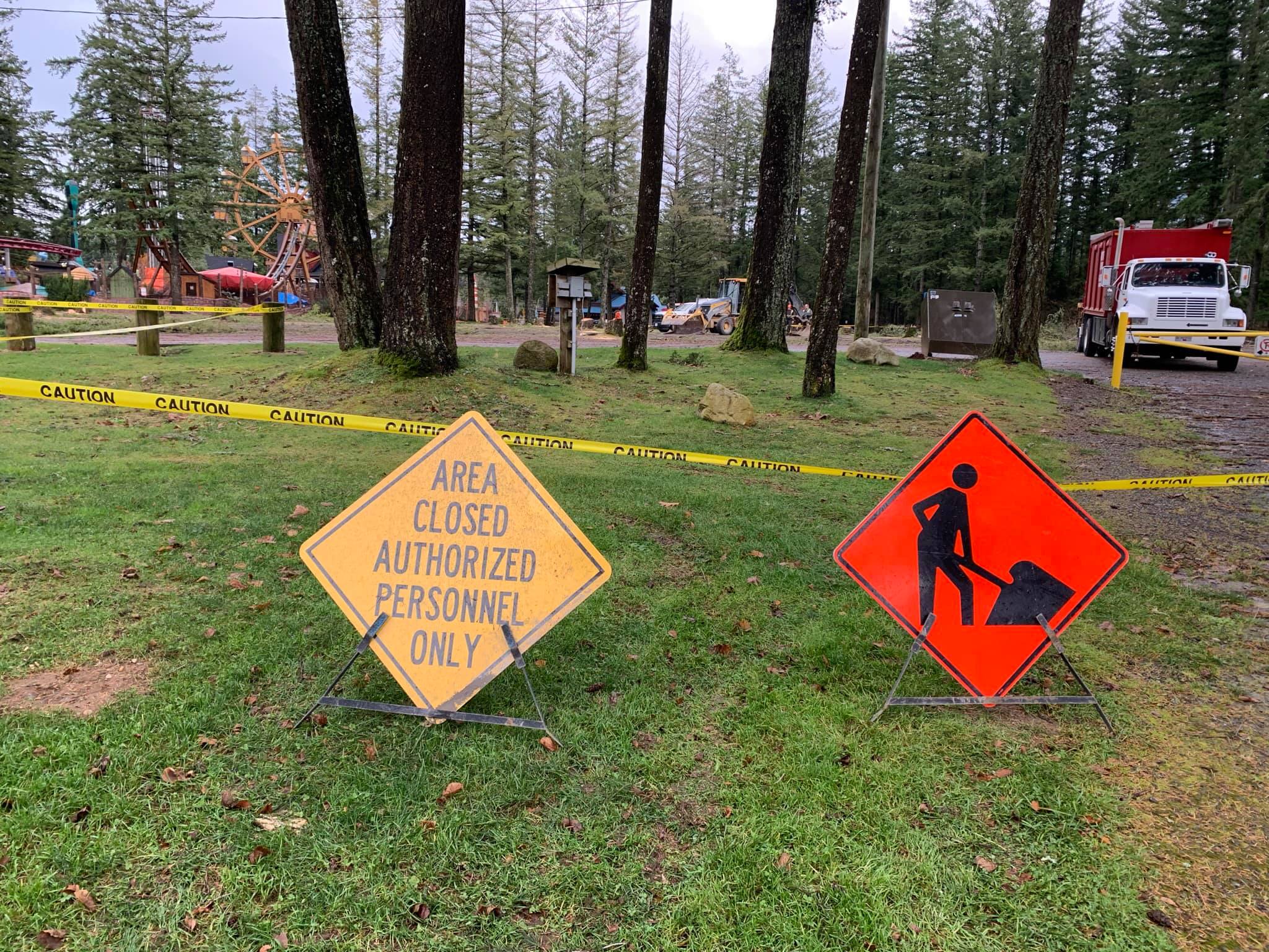 UPDATE Cultus Lake Construction for Parking Lot B 38 Trees Removed