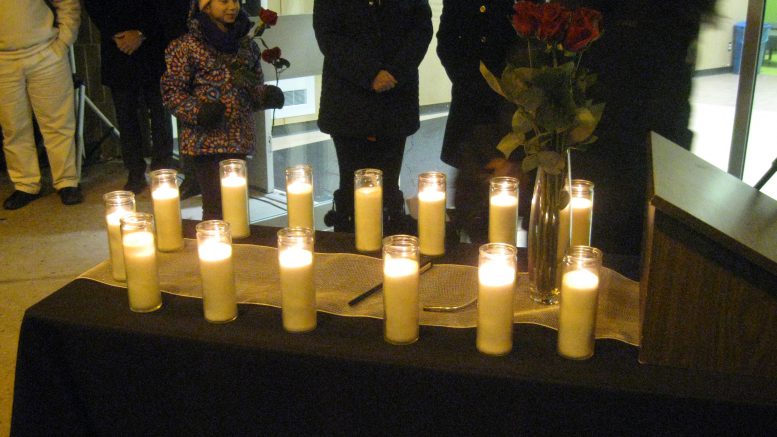 Ann Davis Annual December 6 Vigil – Honouring the 14 Victims of the Montreal Tragedy at L’ecole Polytechnique