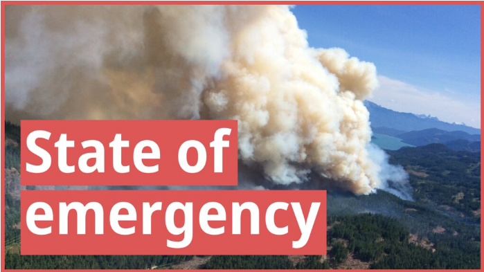 Due to Wildfires, Provincial State of Emergency Extended to September ...