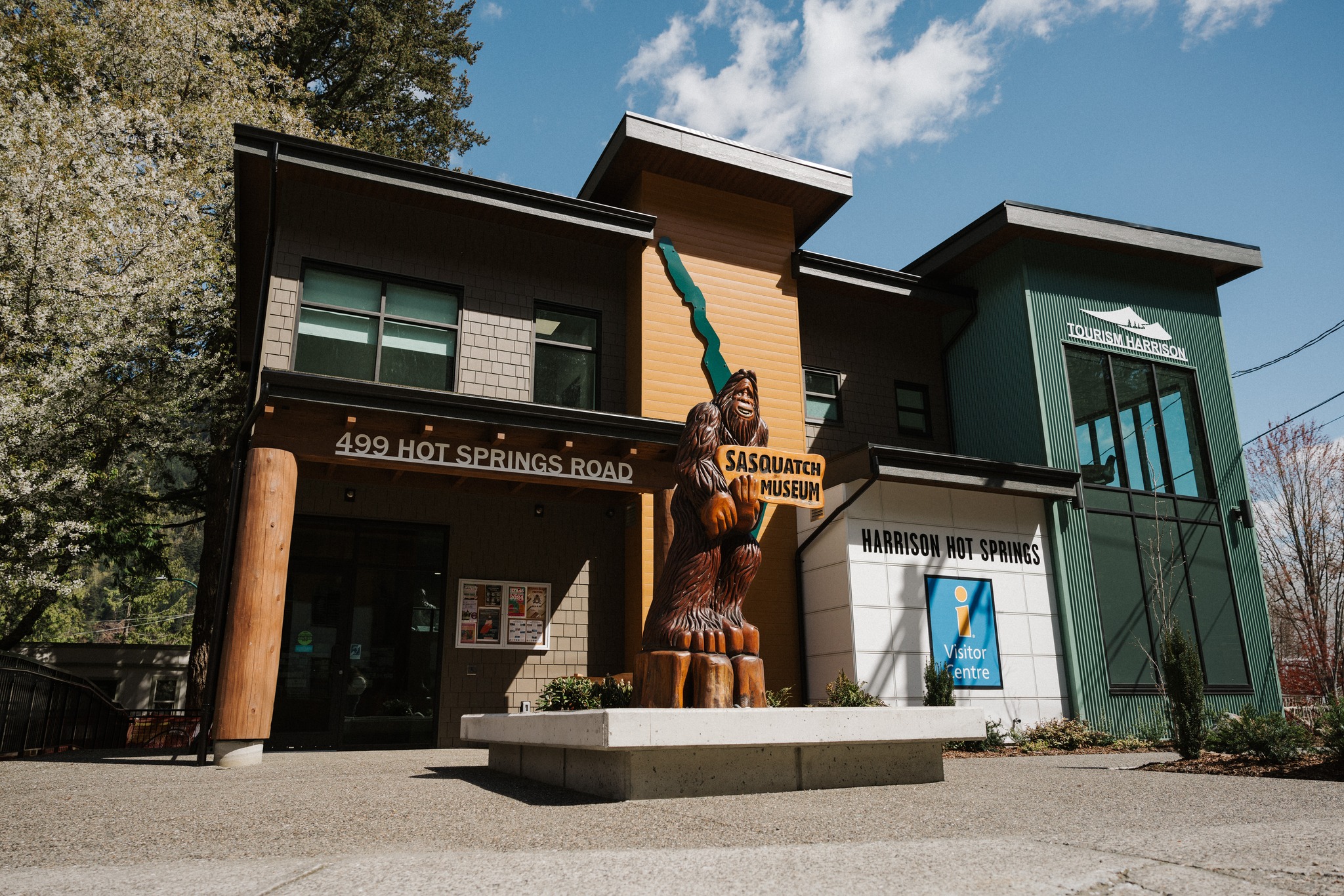 Open House for New Harrison Visitor Information Centre and Sasquatch Museum –  April 30 to May 4