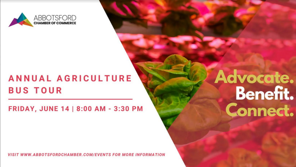 2024 Abbotsford Chamber’s Annual Agriculture Bus Tour, Featuring