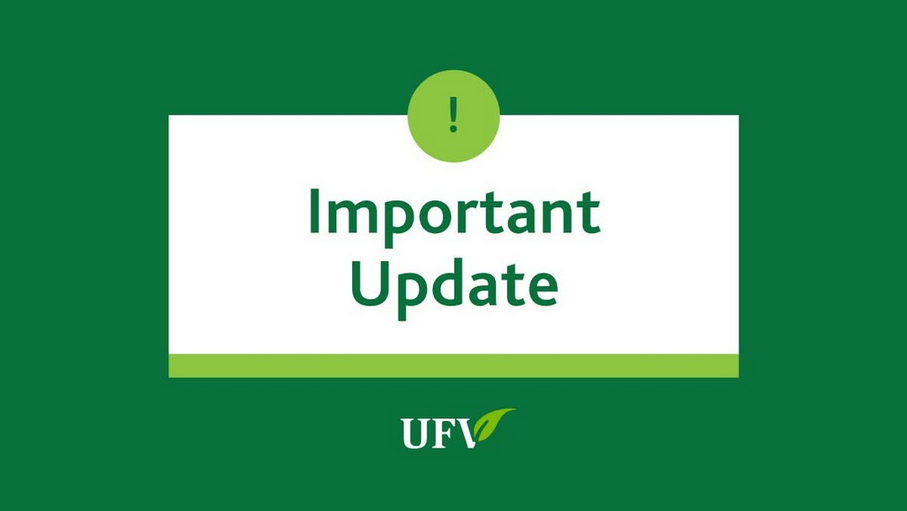 UPDATE  – UFV Abbotsford Campus Buildings A, B, and C – CLOSED Until Wednesday, August 13 Due to Fire and Power Outage