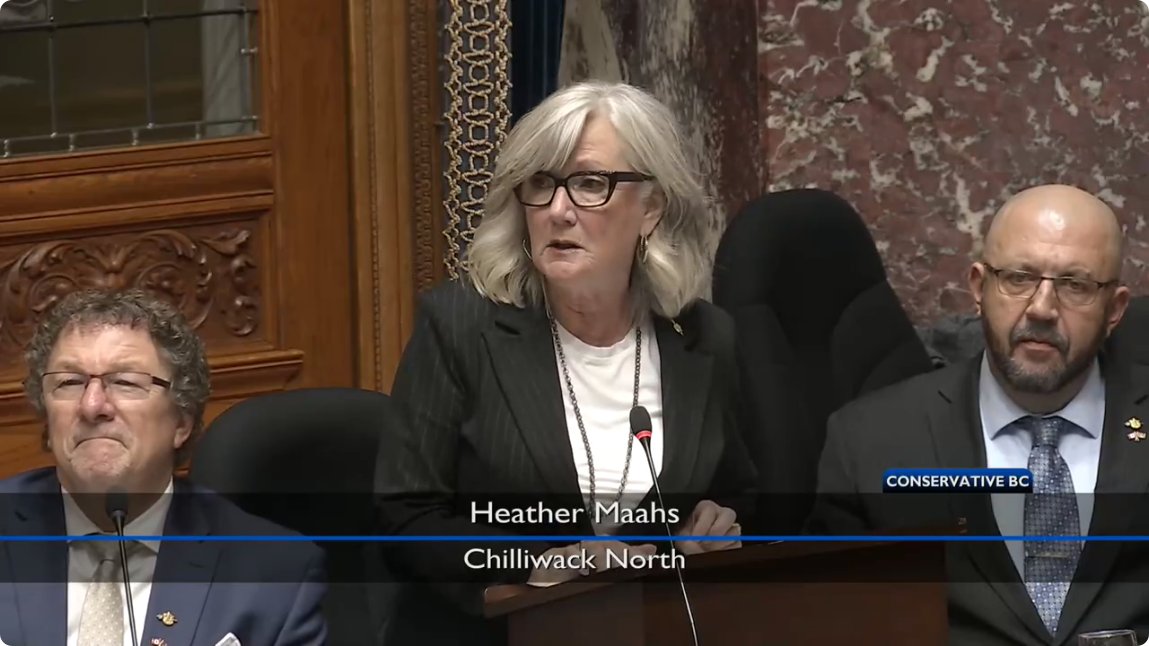 Video of MLA Maahs’ Statement in Legislature, on Local Drug Use, Homelessness and Mental Health Issues on the Streets of Chilliwack