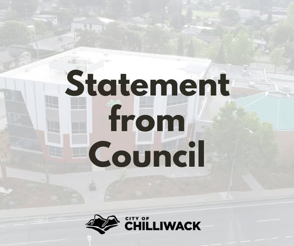 City of Chilliwack Statement on Coliseum and Interest in WHL Team