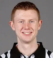 Agassiz Hockey Ref Brennan Walker Working Memorial Cup in Kelowna