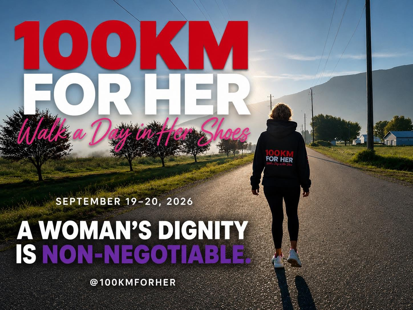 Chilliwack Woman’s Walk to Raise Awareness About Violence Against Women